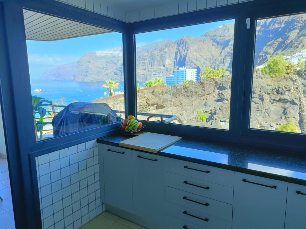 Luxury Los Gigantes Apartment Puerto de Santiago  Eksteriør bilde